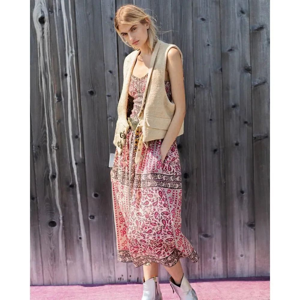 Alix of Bohemia Luna Bandana Dress small